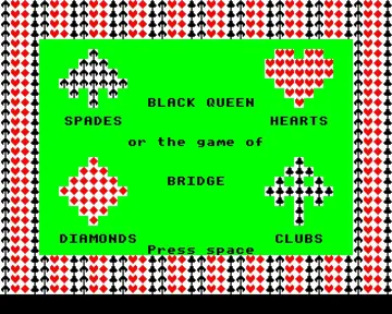 Black Queen or the Game of Bridge (1987)(BBC) screen shot game playing